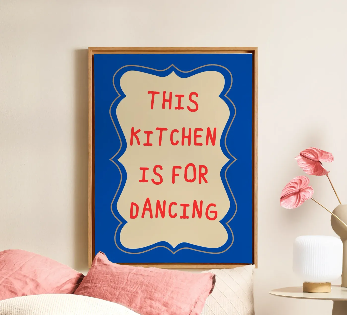This kitchen is for dancing tela da edsonramosart