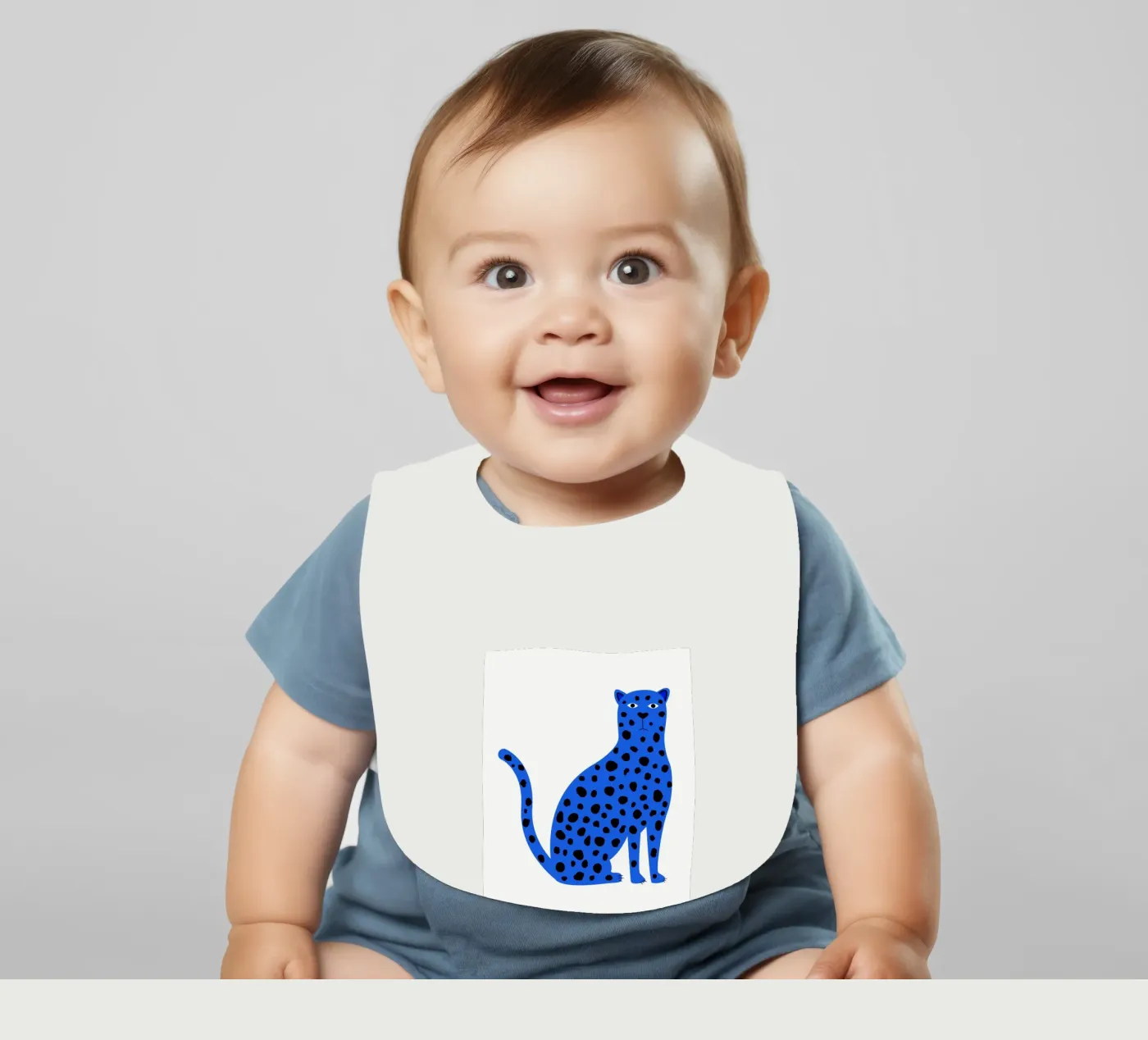 Blue leopard bavaglino da edsonramosart
