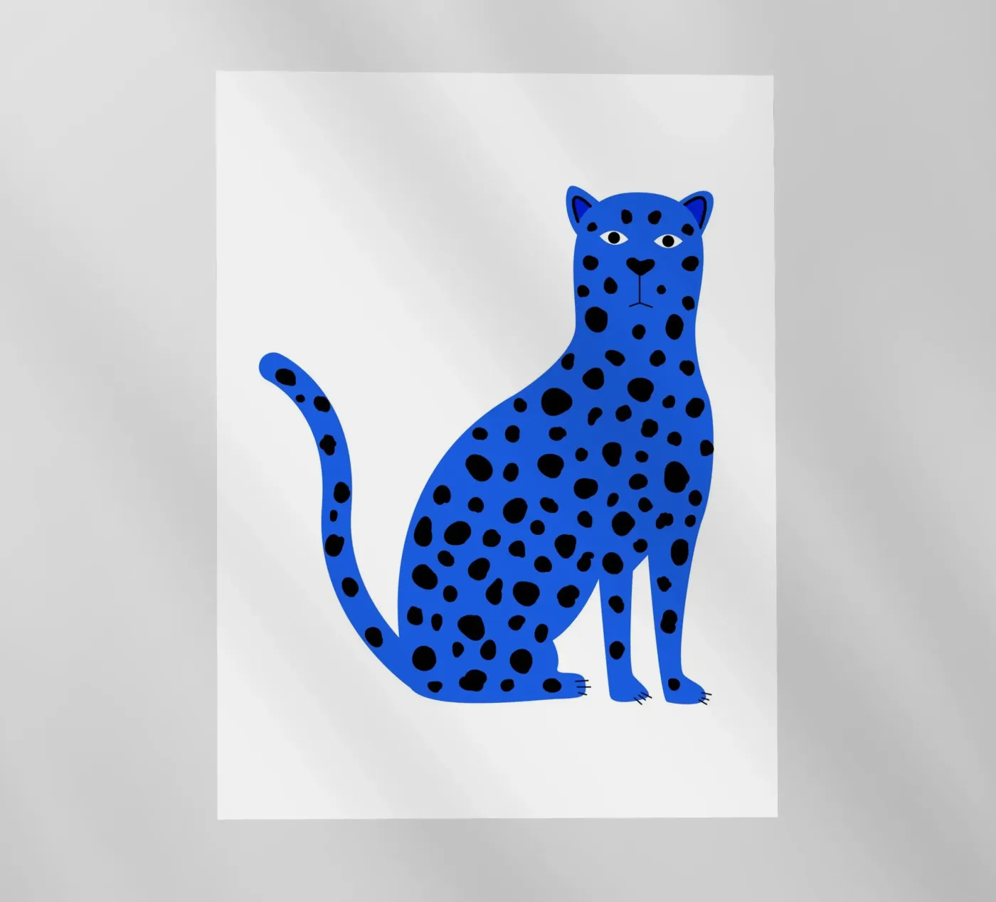 Blue leopard pellicola backlit da edsonramosart