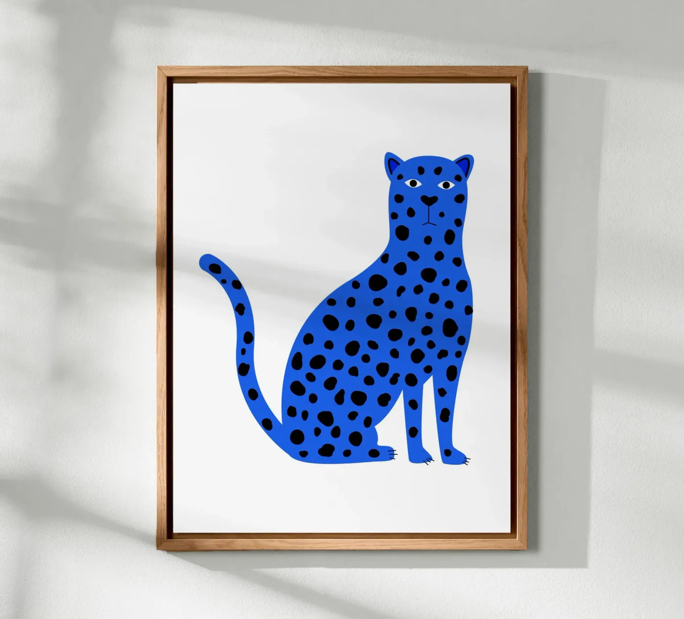Blue leopard pannello forex da edsonramosart