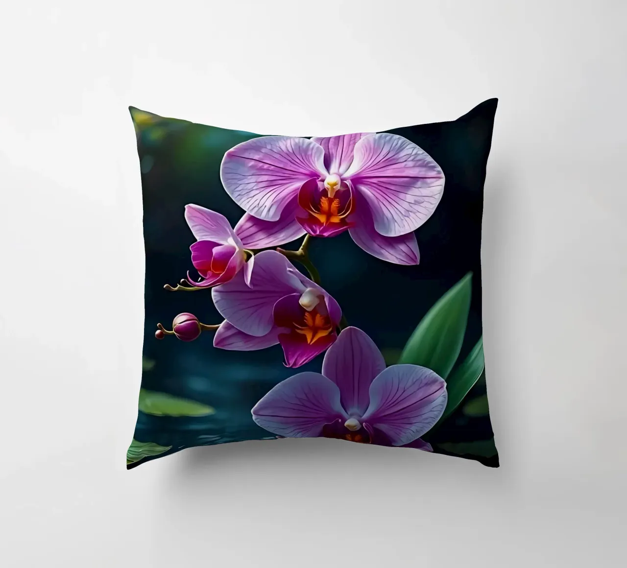 Stile_orchidea_A_3 cuscino da Farb- und Blütenzauber by LK