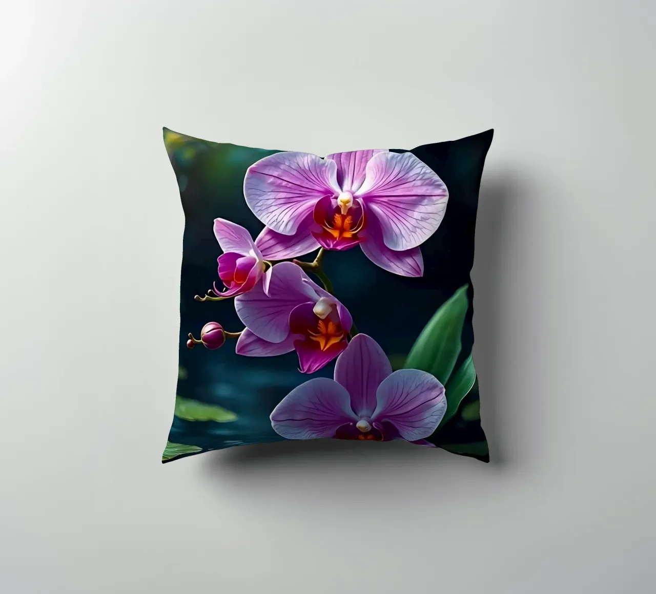 Stile_orchidea_A_3 cuscino da Farb- und Blütenzauber by LK