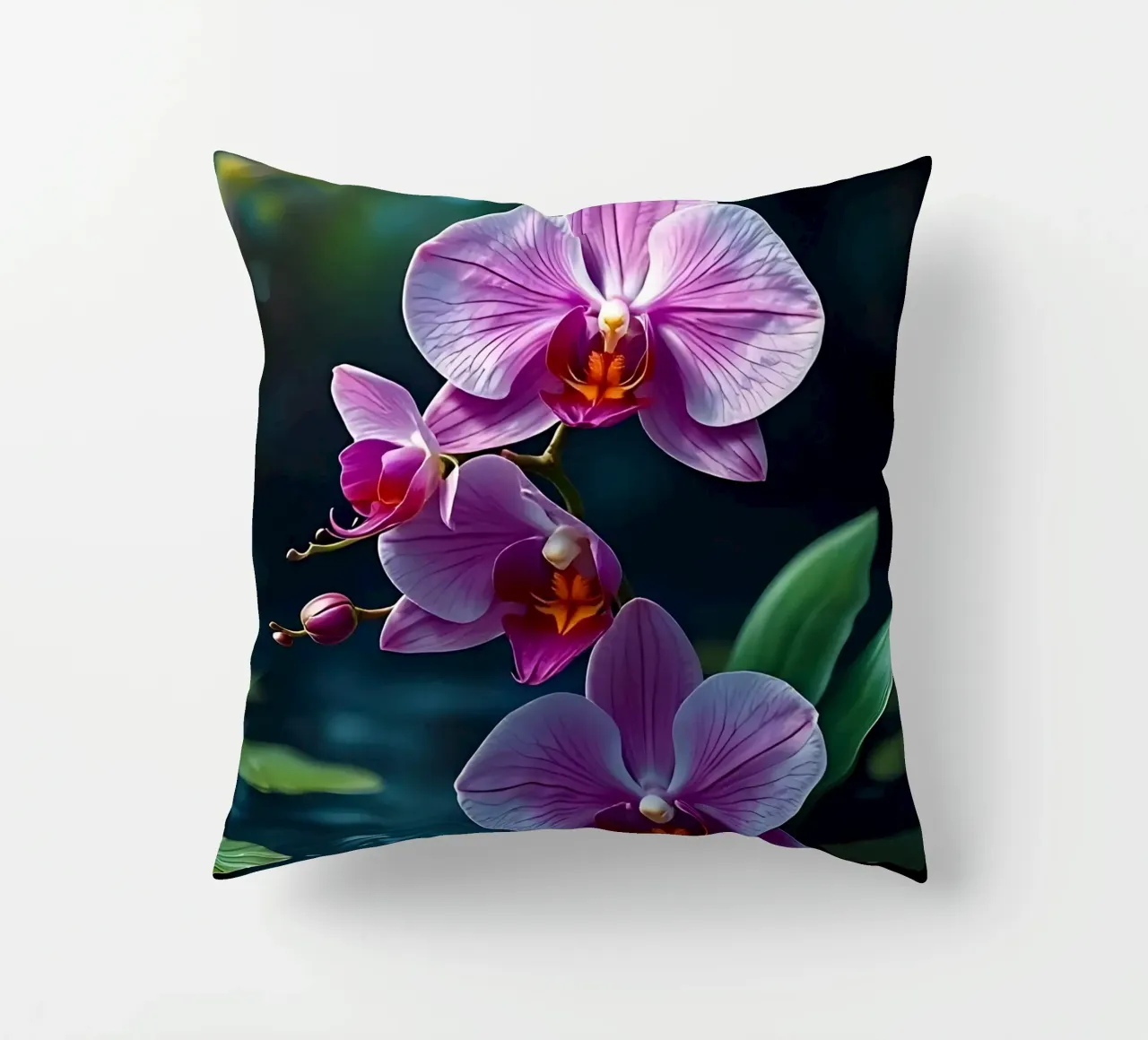 Stile_orchidea_A_3 cuscino da Farb- und Blütenzauber by LK