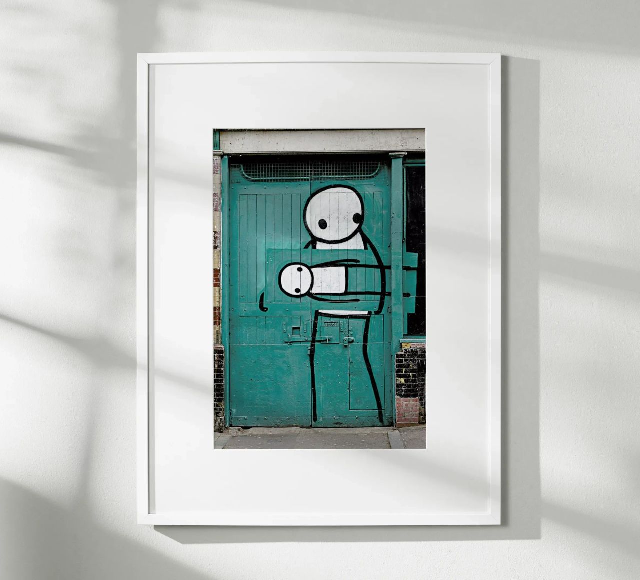 Streetart Grün 2 poster by Sadia
