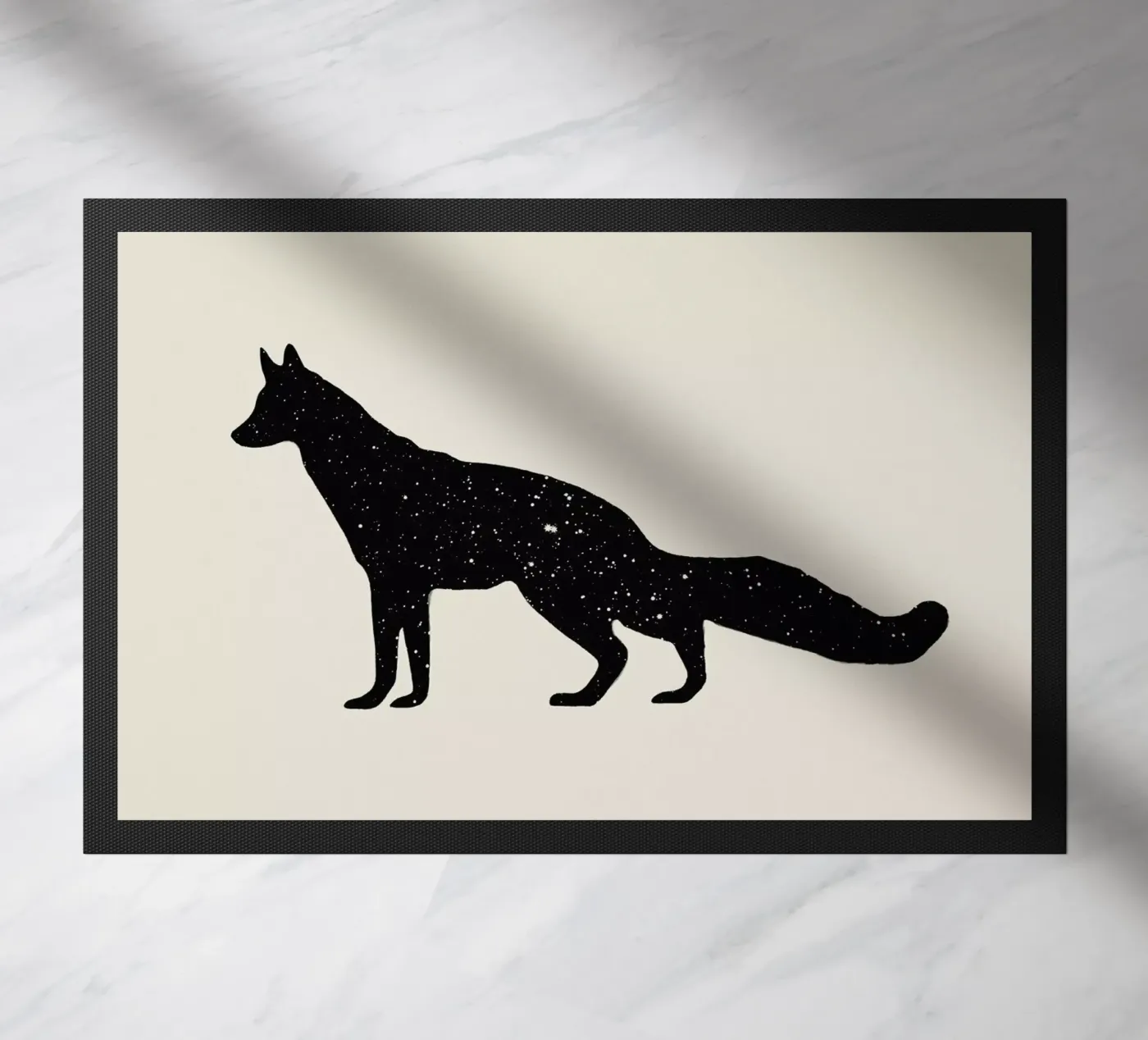 Fuchs Fußmatte von Florent Bodart