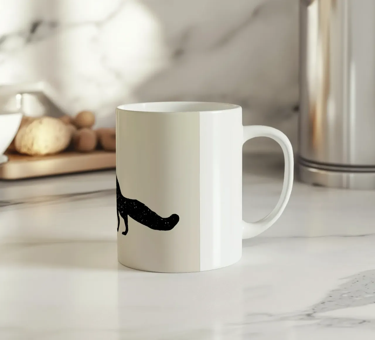 Fuchs Keramik Tasse von Florent Bodart