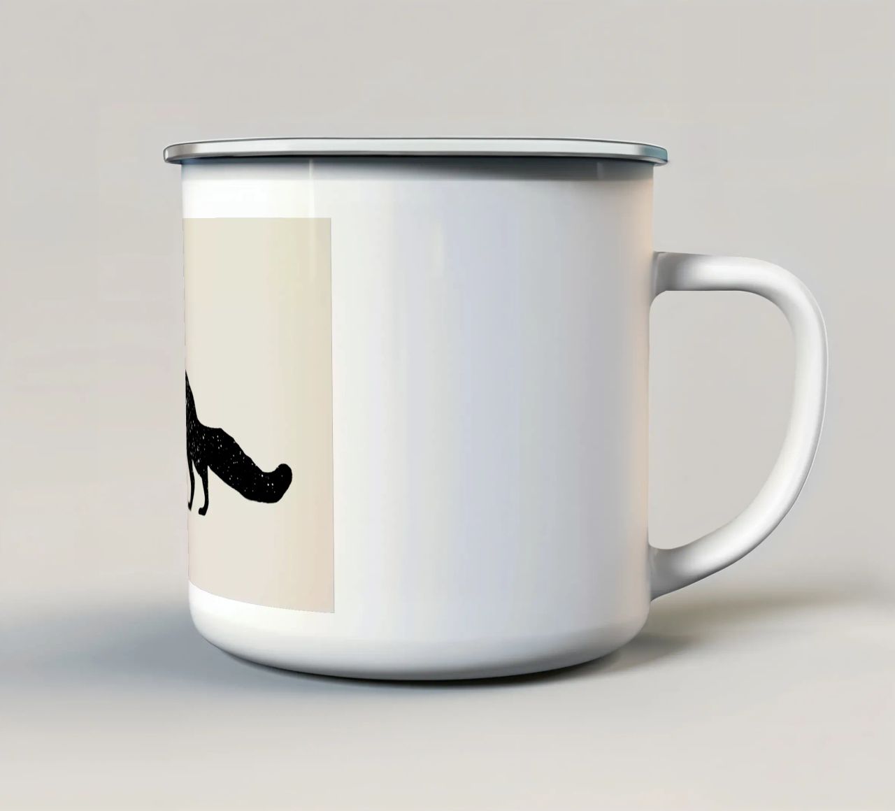 Fuchs tazza in smalto da Florent Bodart