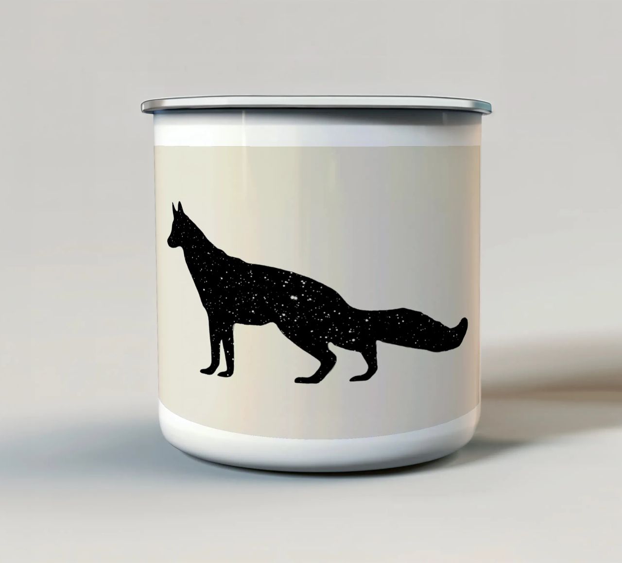 Fuchs tazza in smalto da Florent Bodart