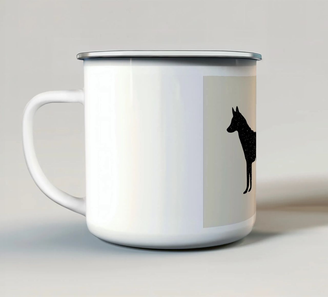 Fuchs tazza in smalto da Florent Bodart