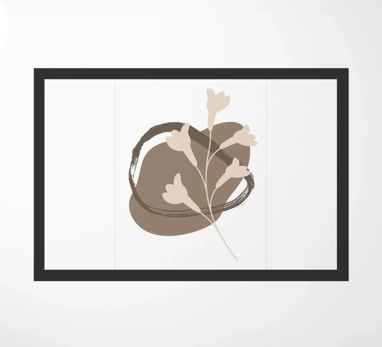 Minimalist floral zerbino da edsonramosart