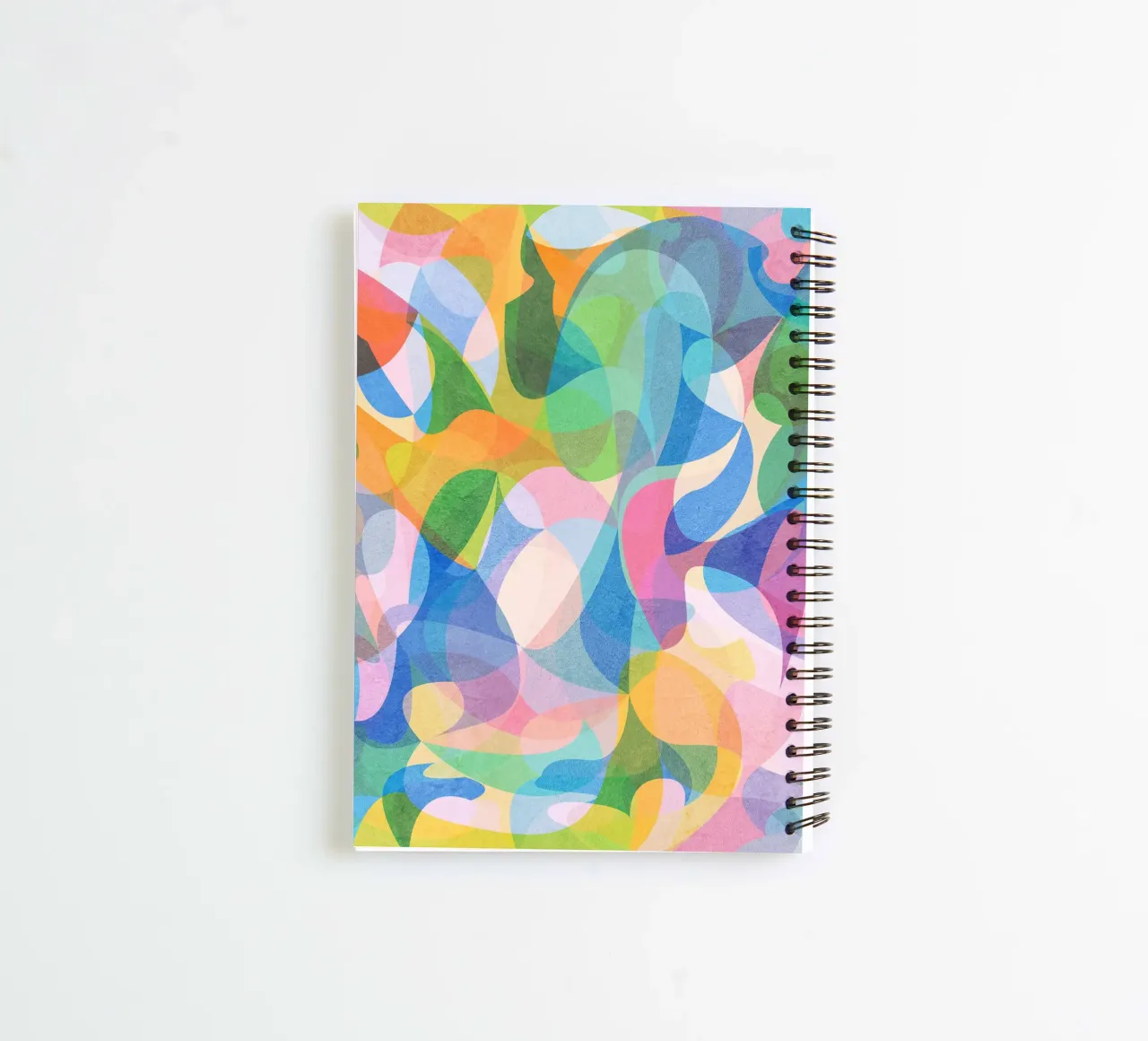 Abstract Colors Pattern spiral notebook by lovely lines