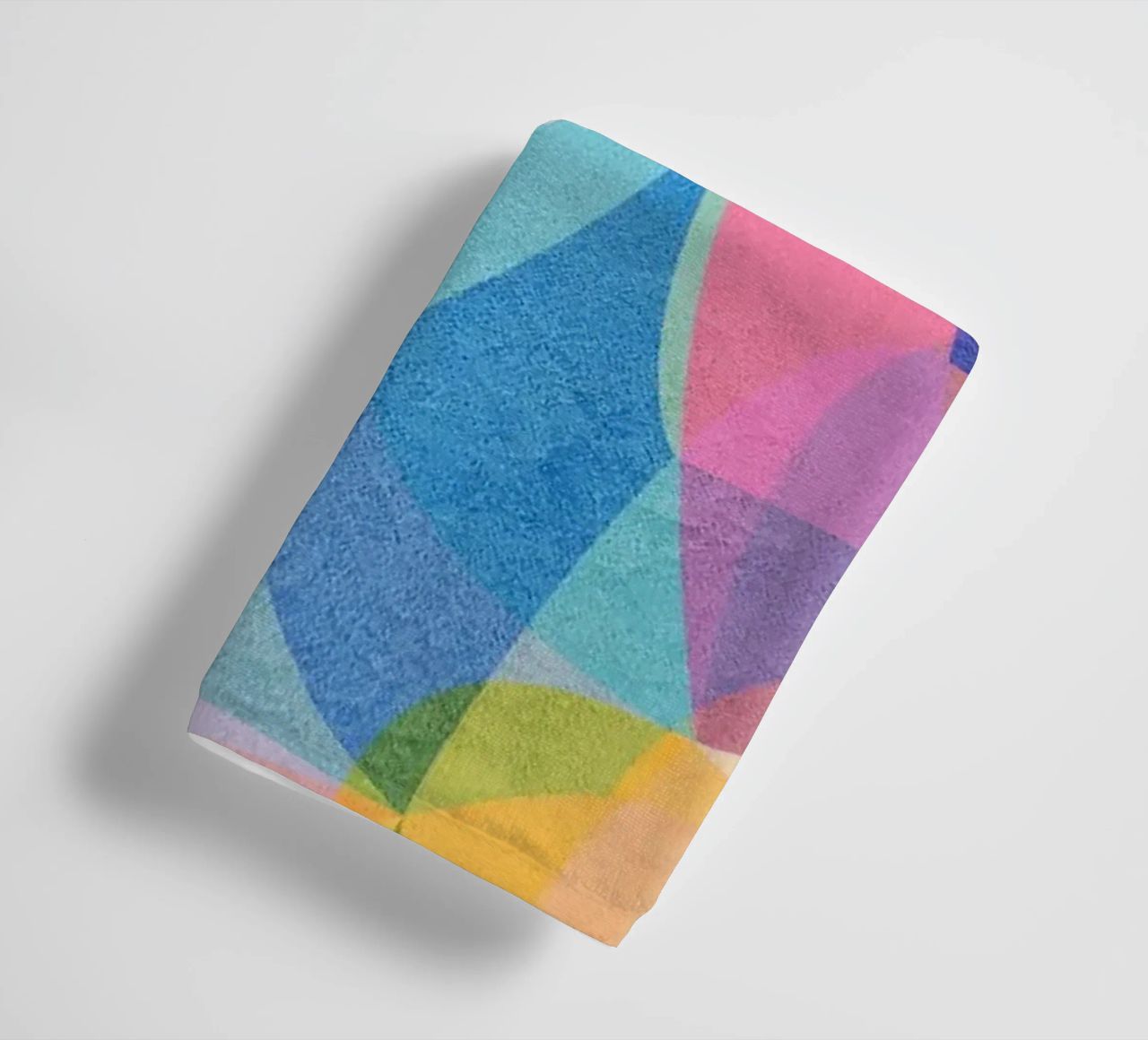 Abstract Colors Pattern towel by lovely lines