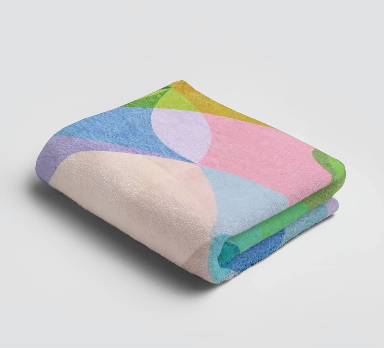 Abstract Colors Pattern towel by lovely lines