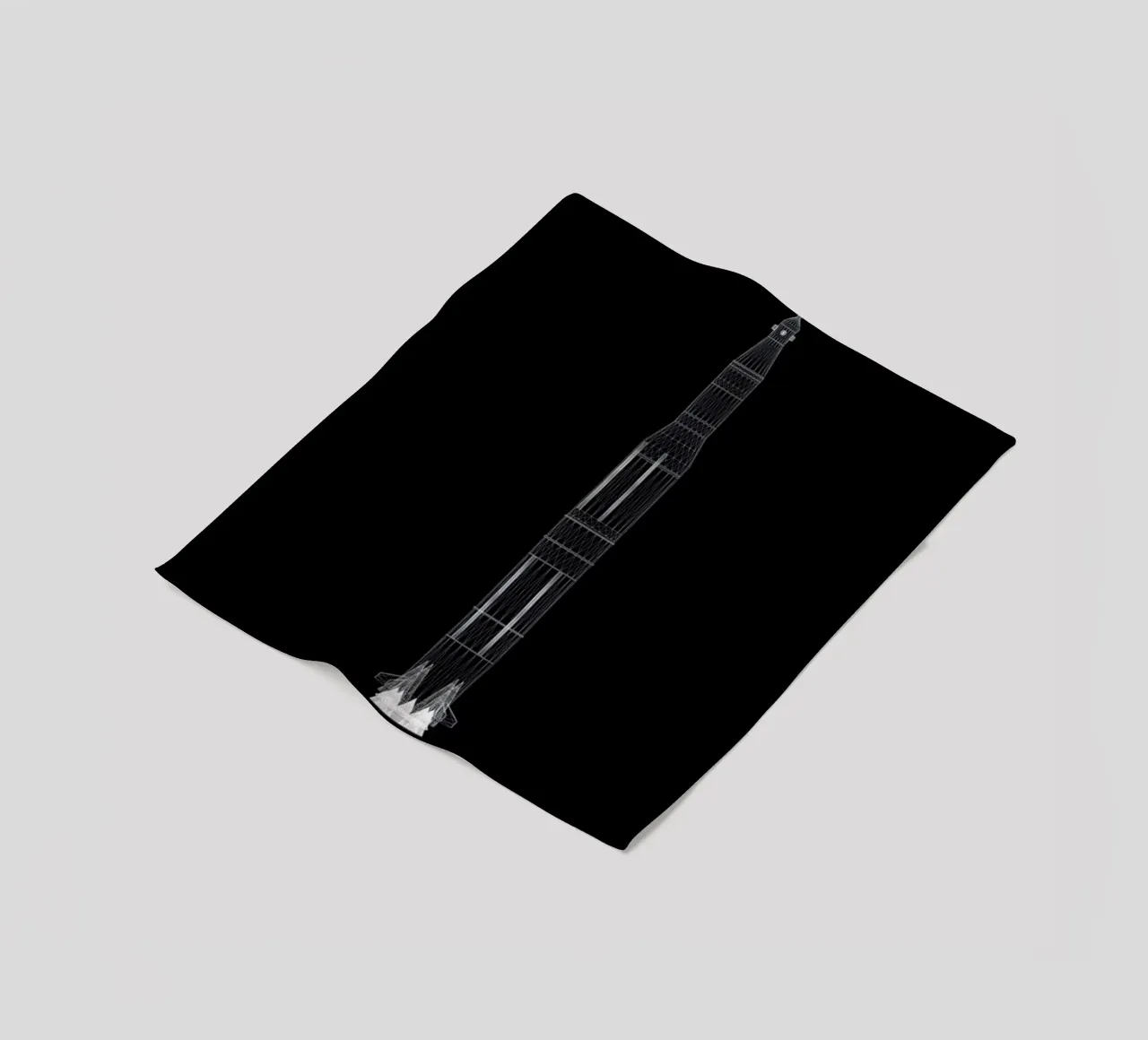 Saturn V 02 coperta in pile da Marc Schulthess