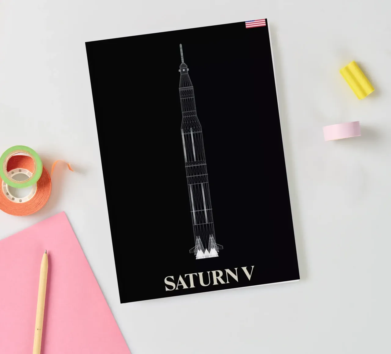 Saturn V 02 notebook by Marc Schulthess