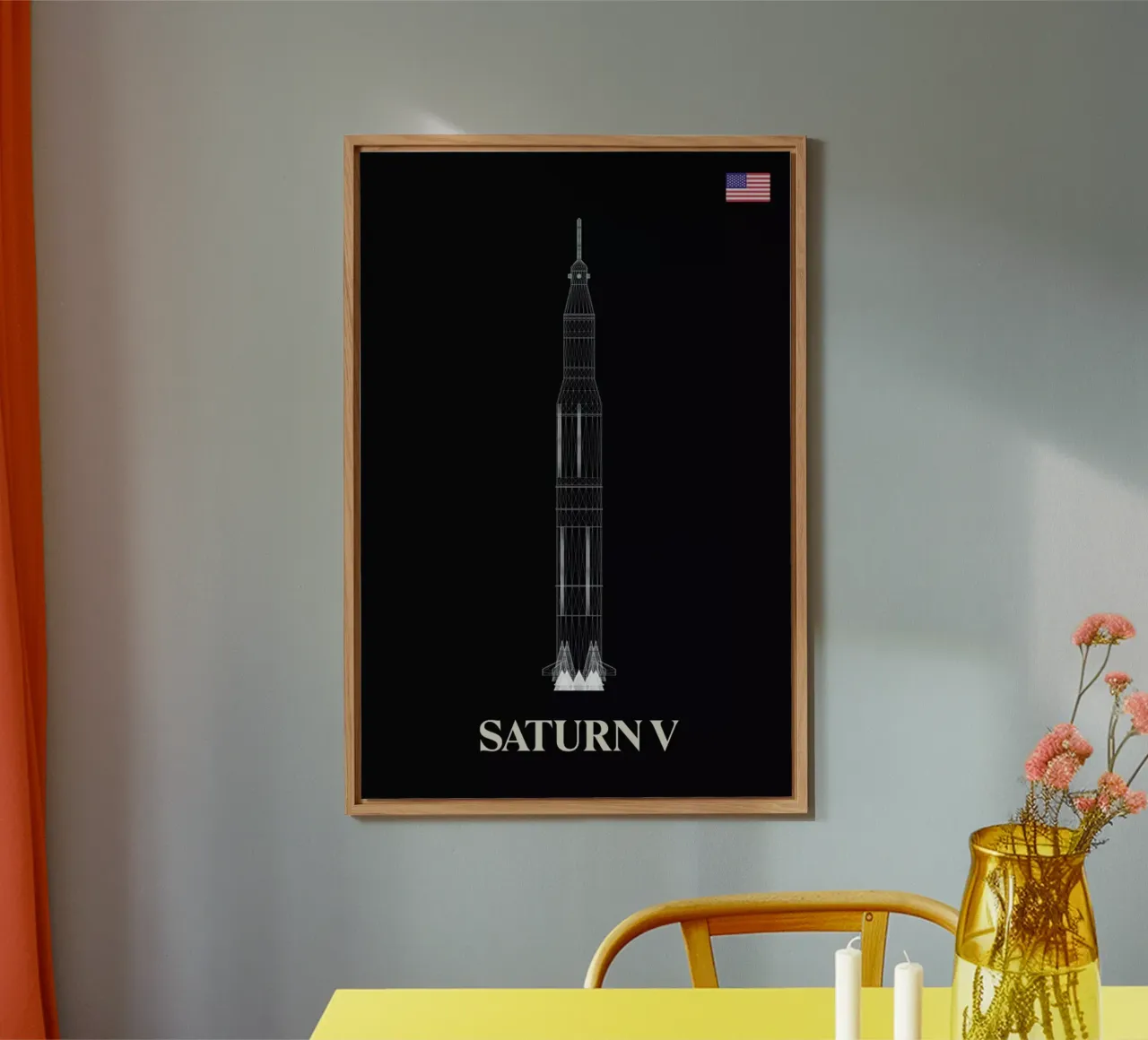 Saturn V 02 alluminio dibond da Marc Schulthess