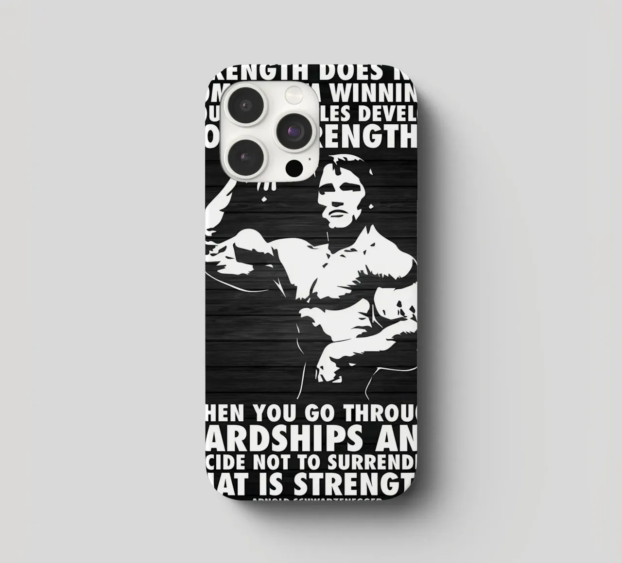 Mangiare alla grande Sollevare alla grande Diventare alla grande cover iphone da Aara