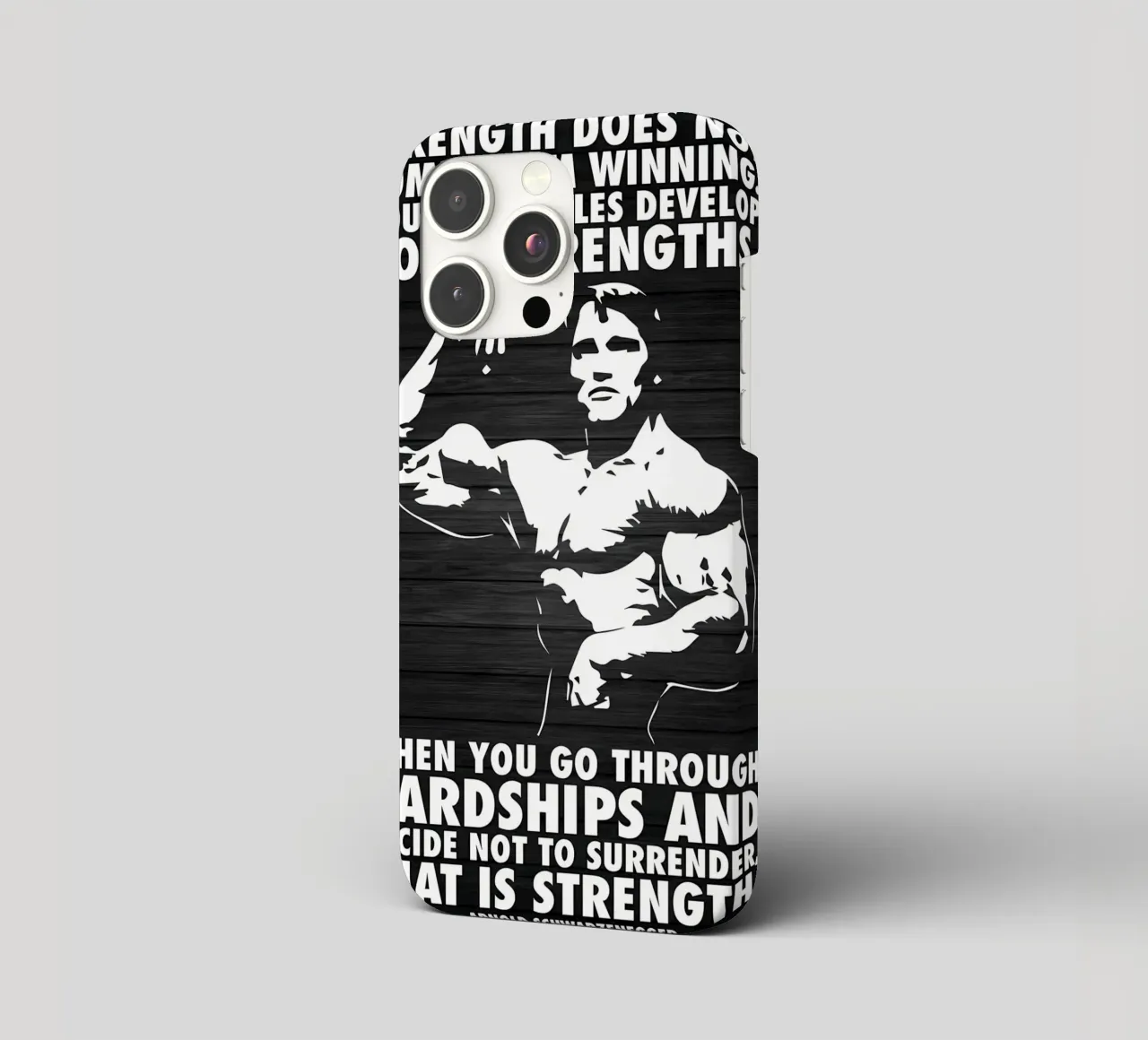 Mangiare alla grande Sollevare alla grande Diventare alla grande cover iphone da Aara