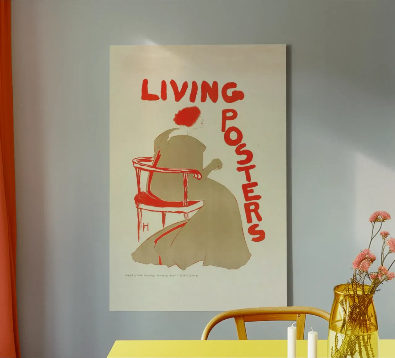 Living Posters- Frank S. Hazenplug tela con Cornice a cassetta da Artokoloro Quint Lox Ltd
