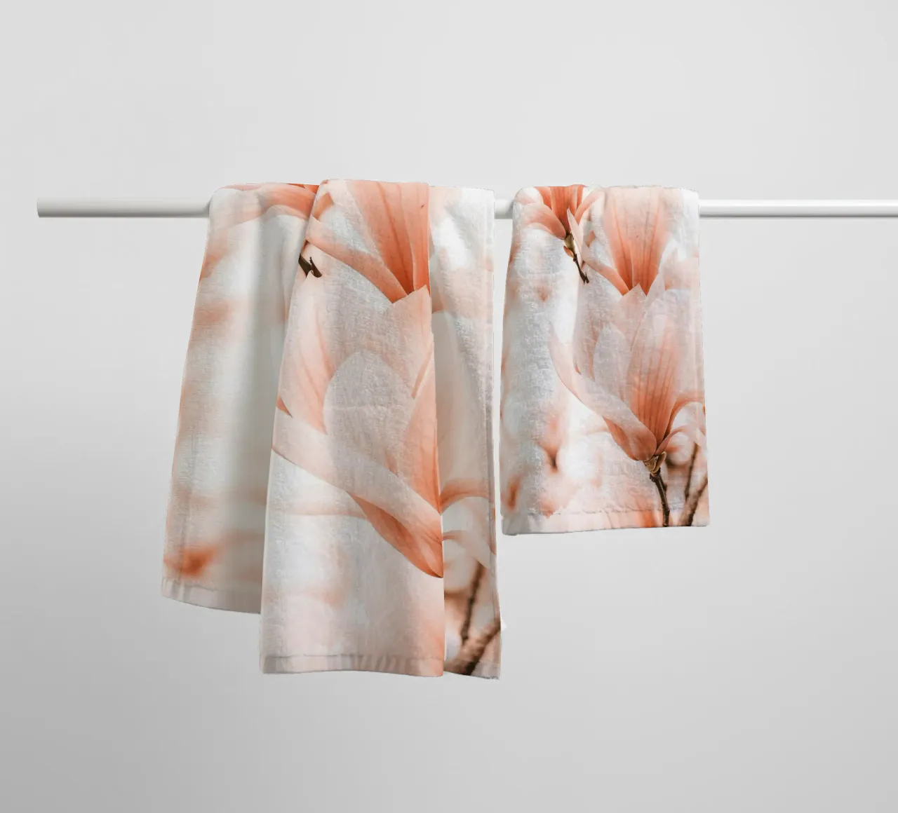 Magnolia Whisper asciugamano da bagno da BLICKPUNKT