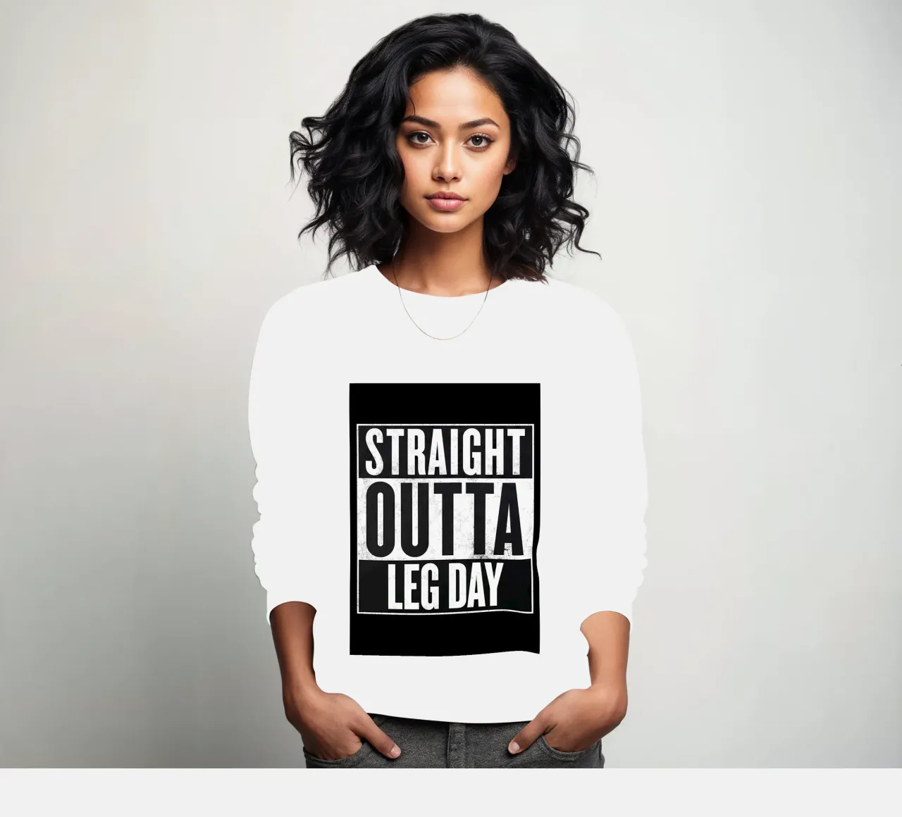 Le scuse non fanno bruciare calorie felpa da Aara