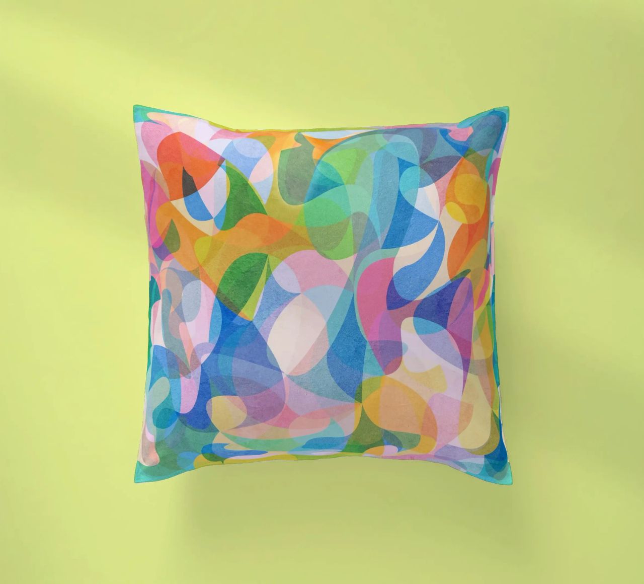 Abstract Colors cuscino da lovely lines