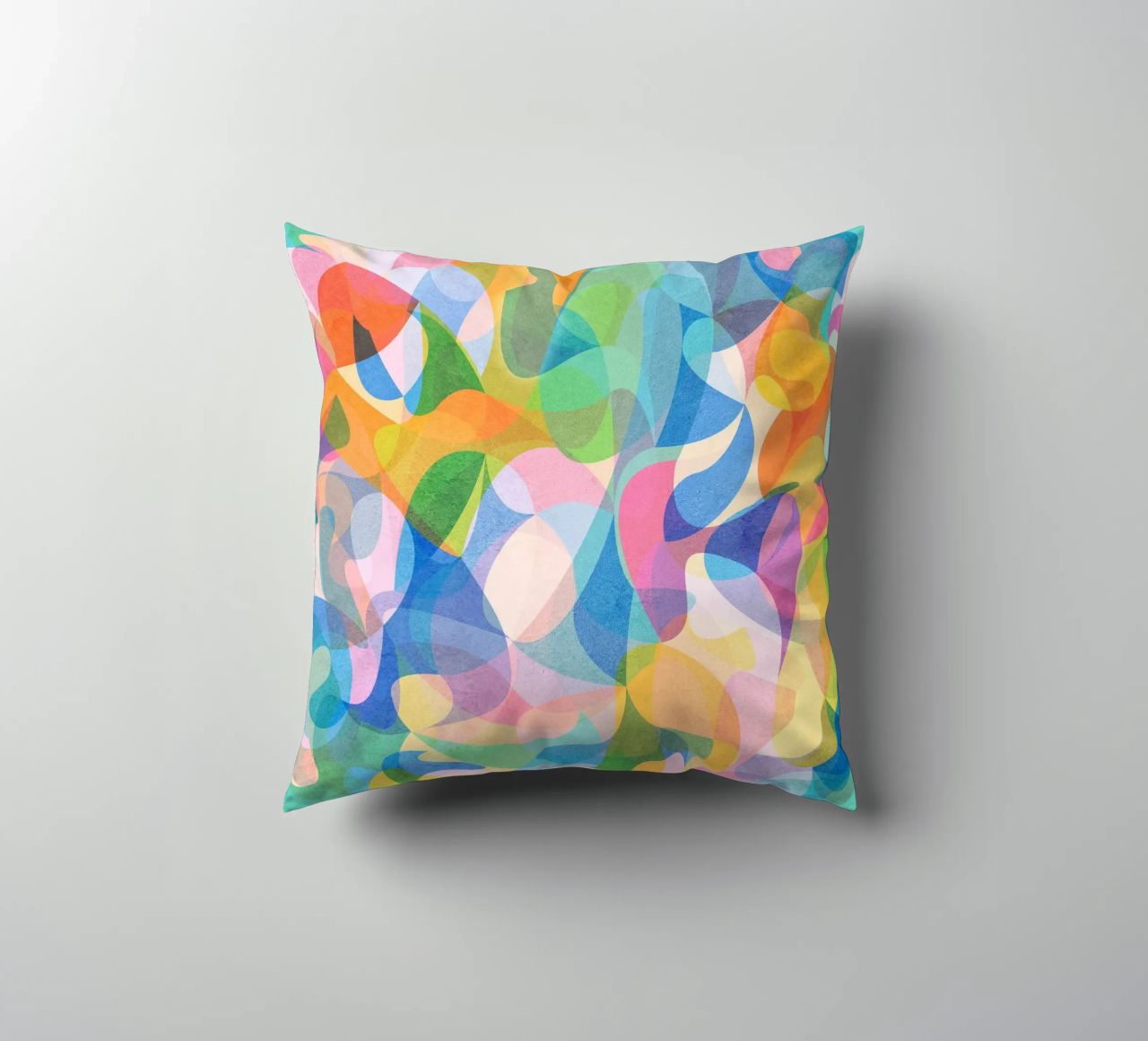 Abstract Colors cuscino da lovely lines