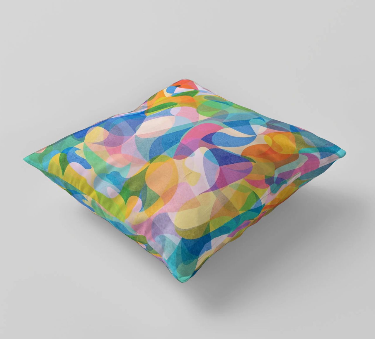 Abstract Colors cuscino da lovely lines