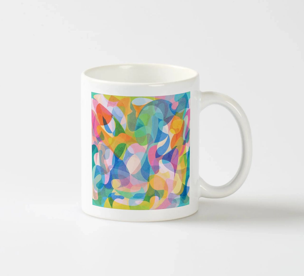 Abstract Colors tazza in ceramica da lovely lines