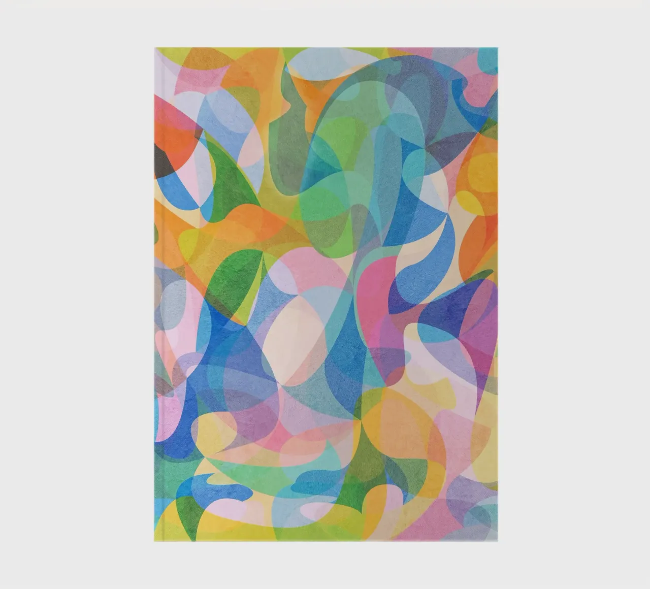 Abstract Colors notebook by lovely lines