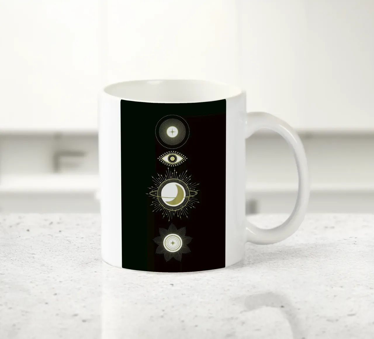 Moon Story tazza in ceramica da cafelab