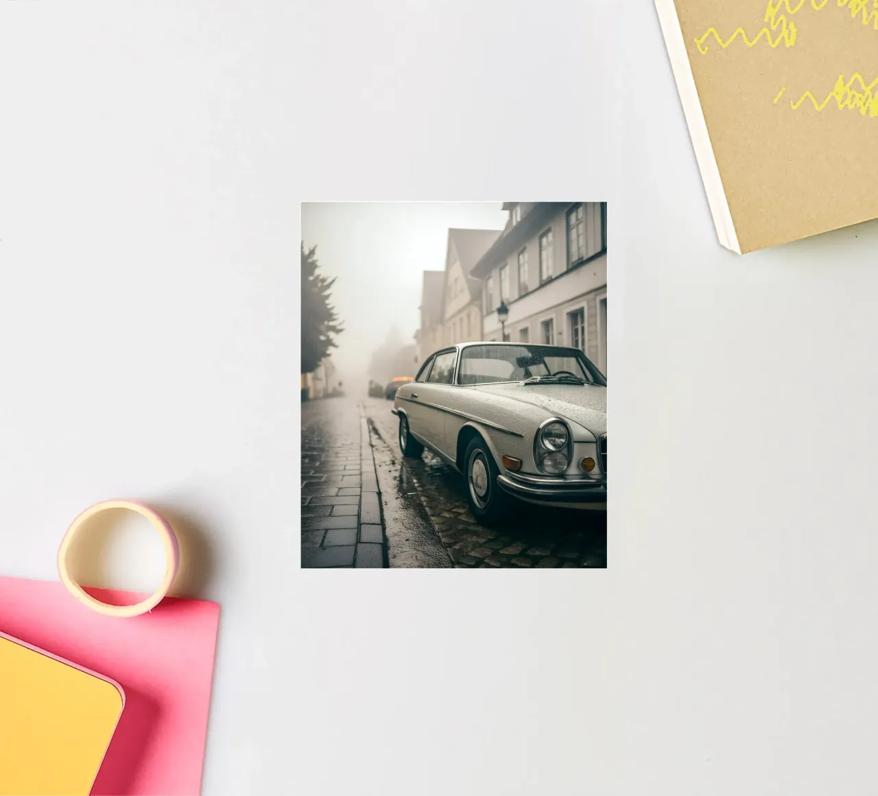 Oldtimer-Regen Sticker von CAR EDITION