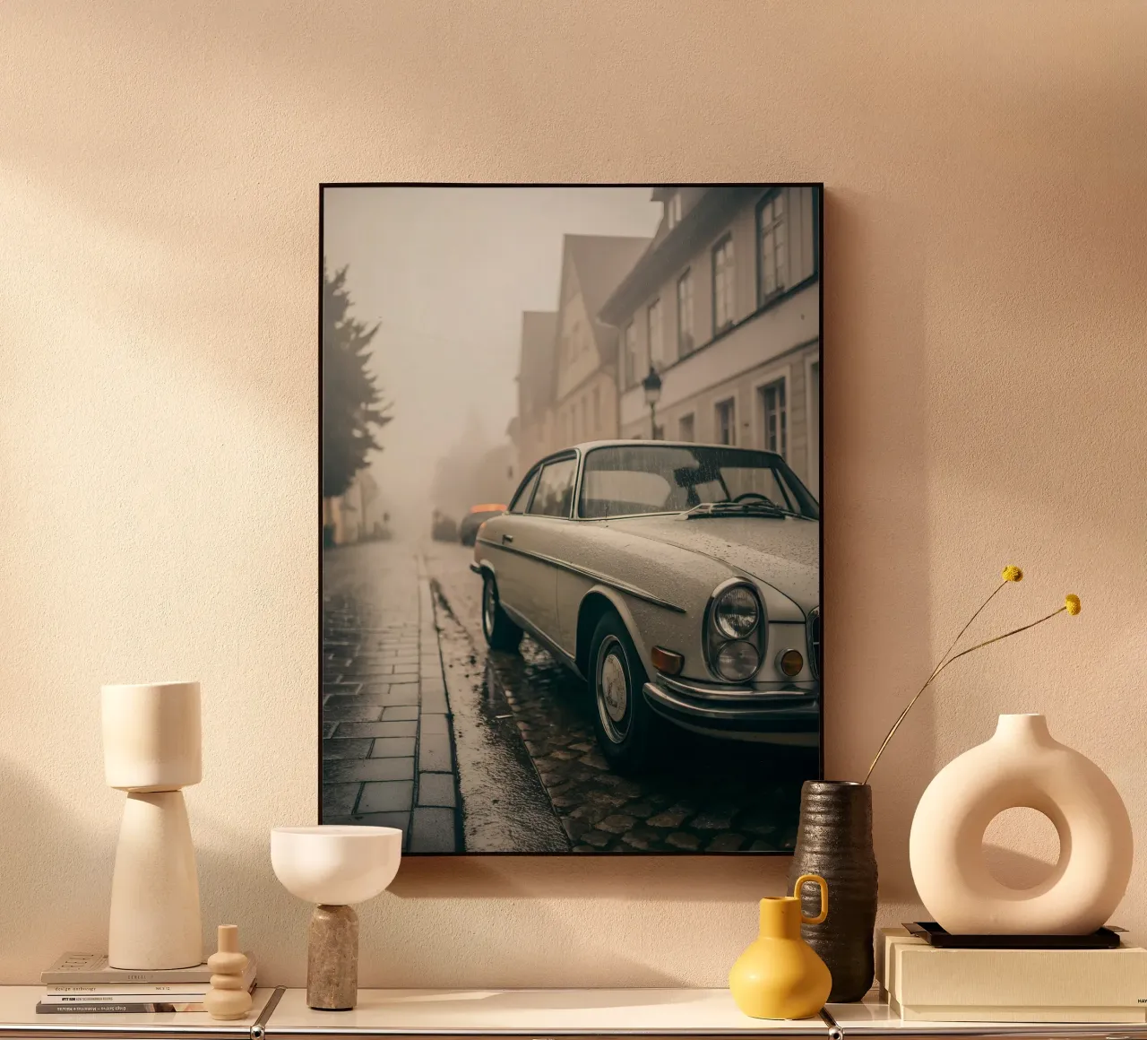Classic Car Rain forex plate by CAR EDITION