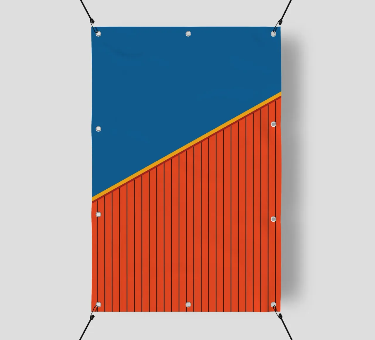 Nice view in summer PVC Plane von galihstudio