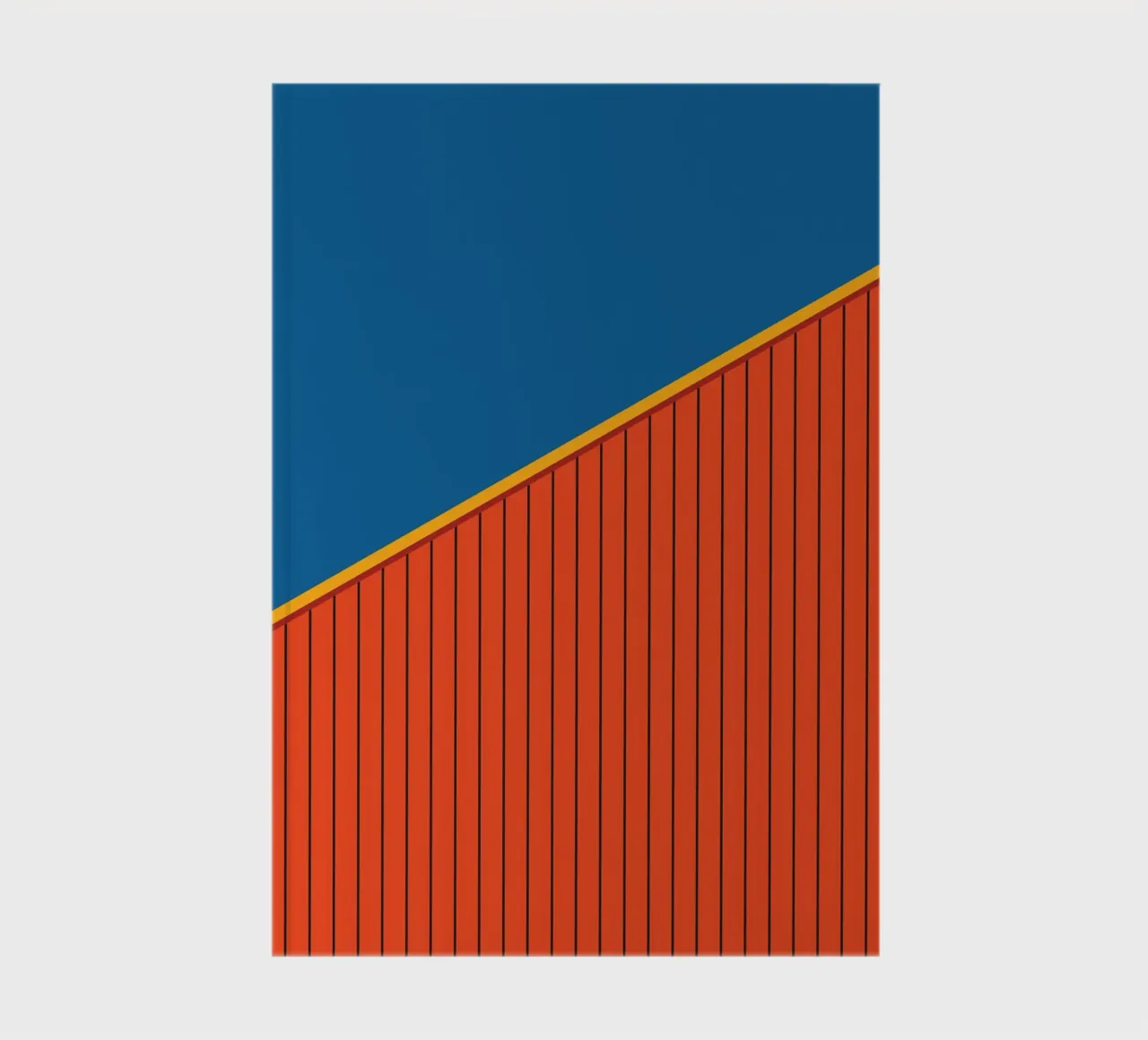 Nice view in summer Notizbuch von galihstudio