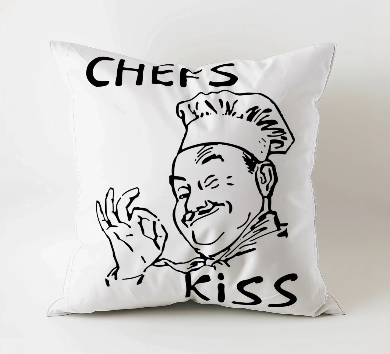 CHEFS KISS coussin de LisaArtes