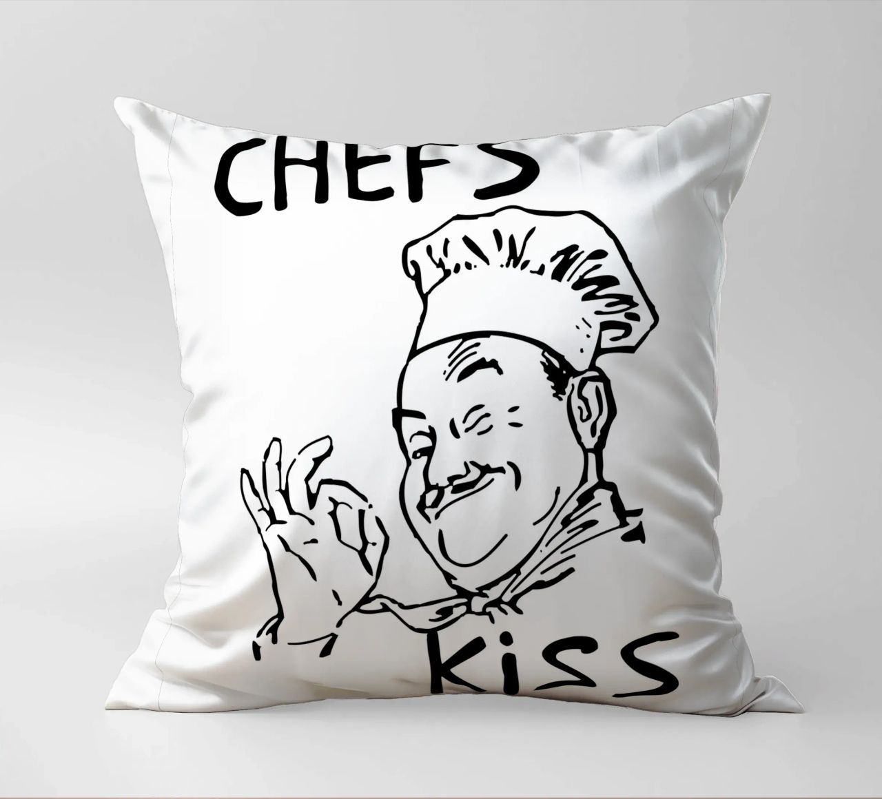 CHEFS KISS coussin de LisaArtes
