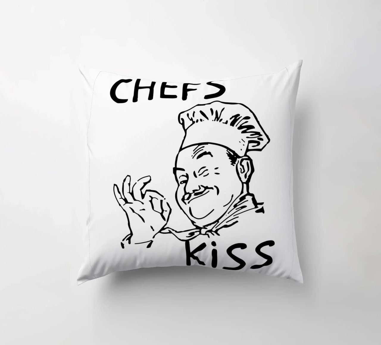 CHEFS KISS coussin de LisaArtes