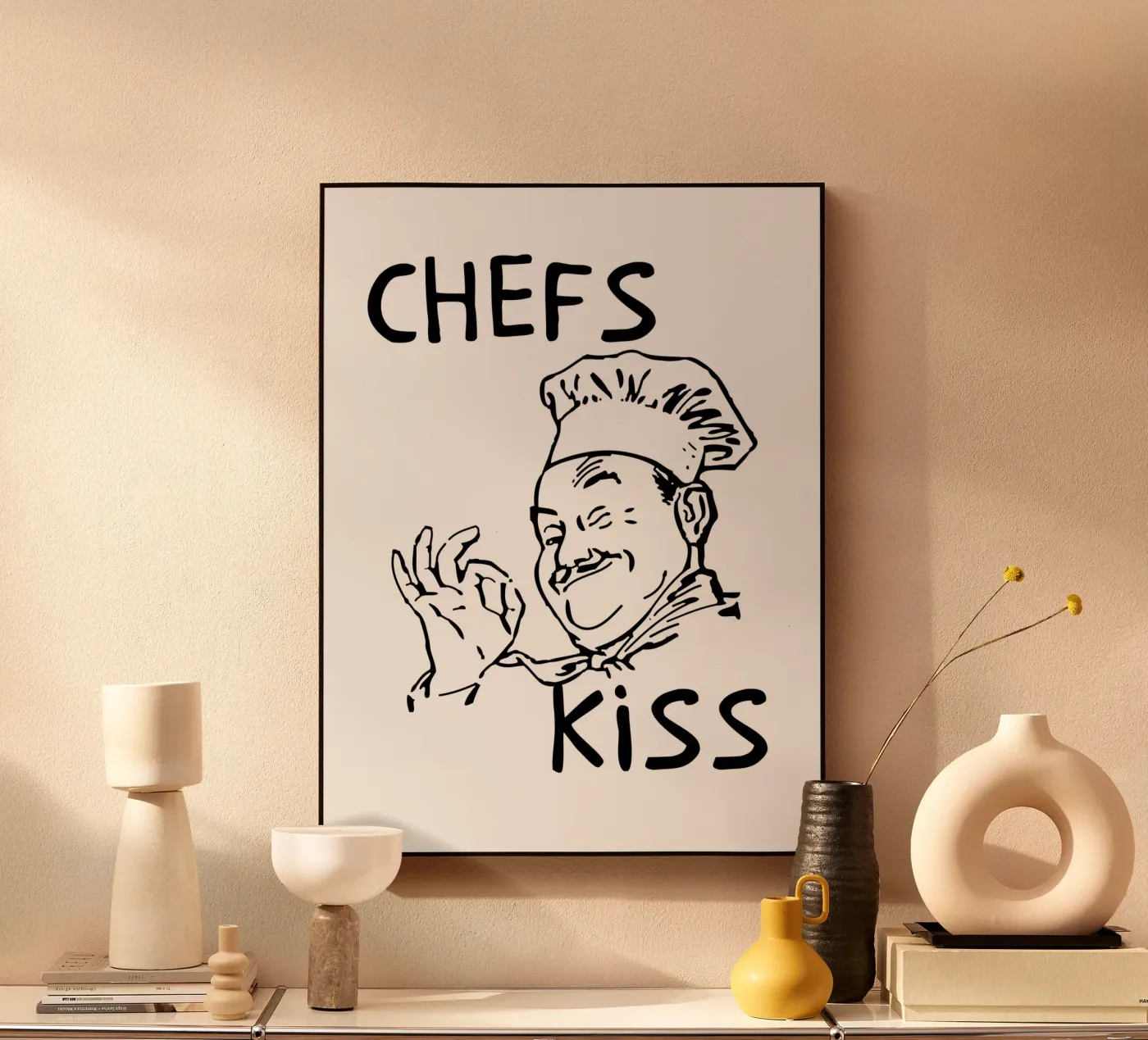 CHEFS KISS plexiglass da LisaArtes