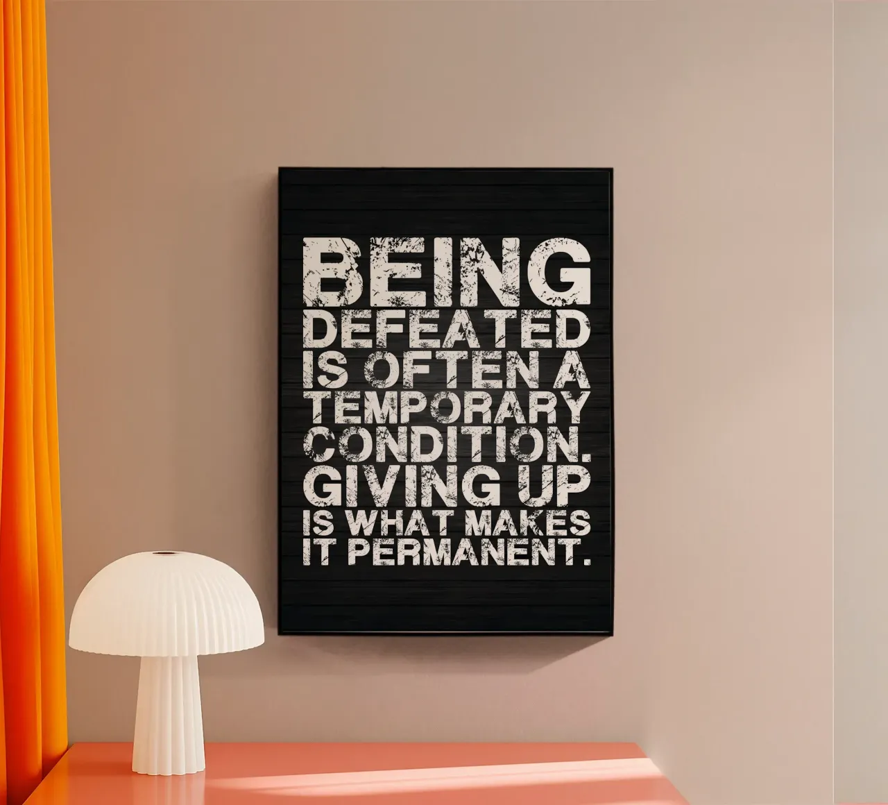 Cadere sette volte plexiglass da Aara