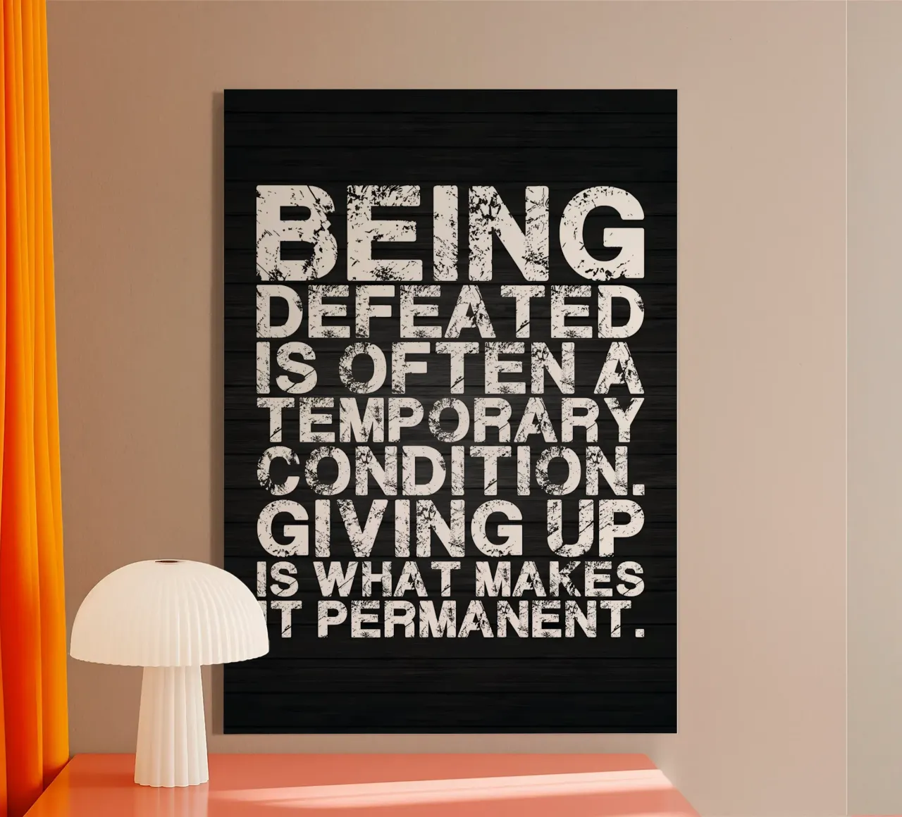 Cadere sette volte plexiglass da Aara