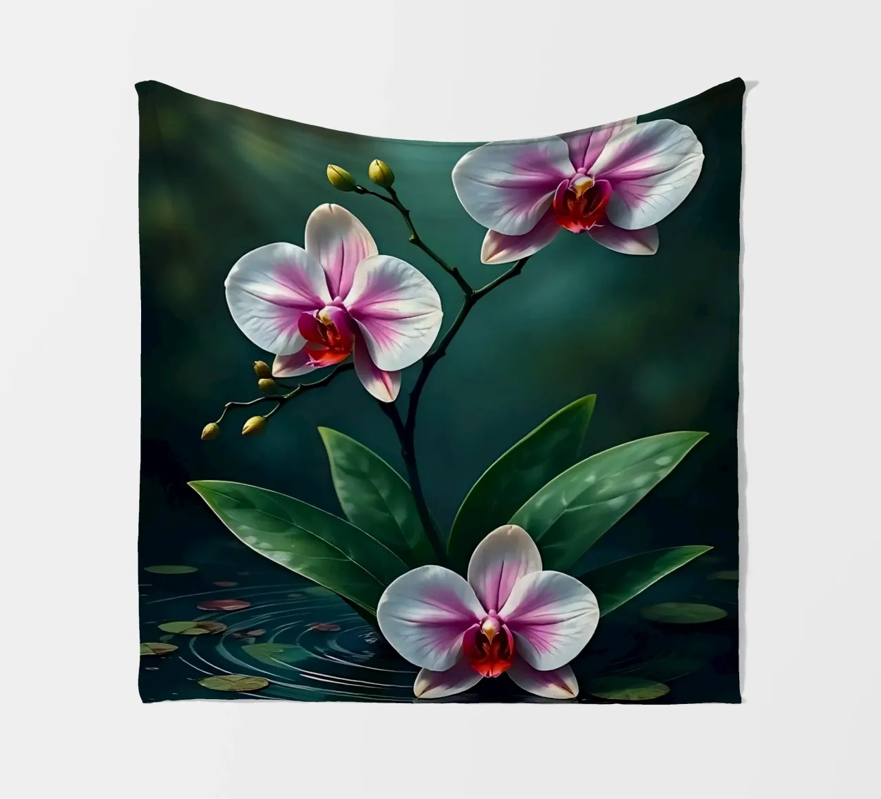 Stile_orchidea_A_4 coperta in pile da Farb- und Blütenzauber by LK