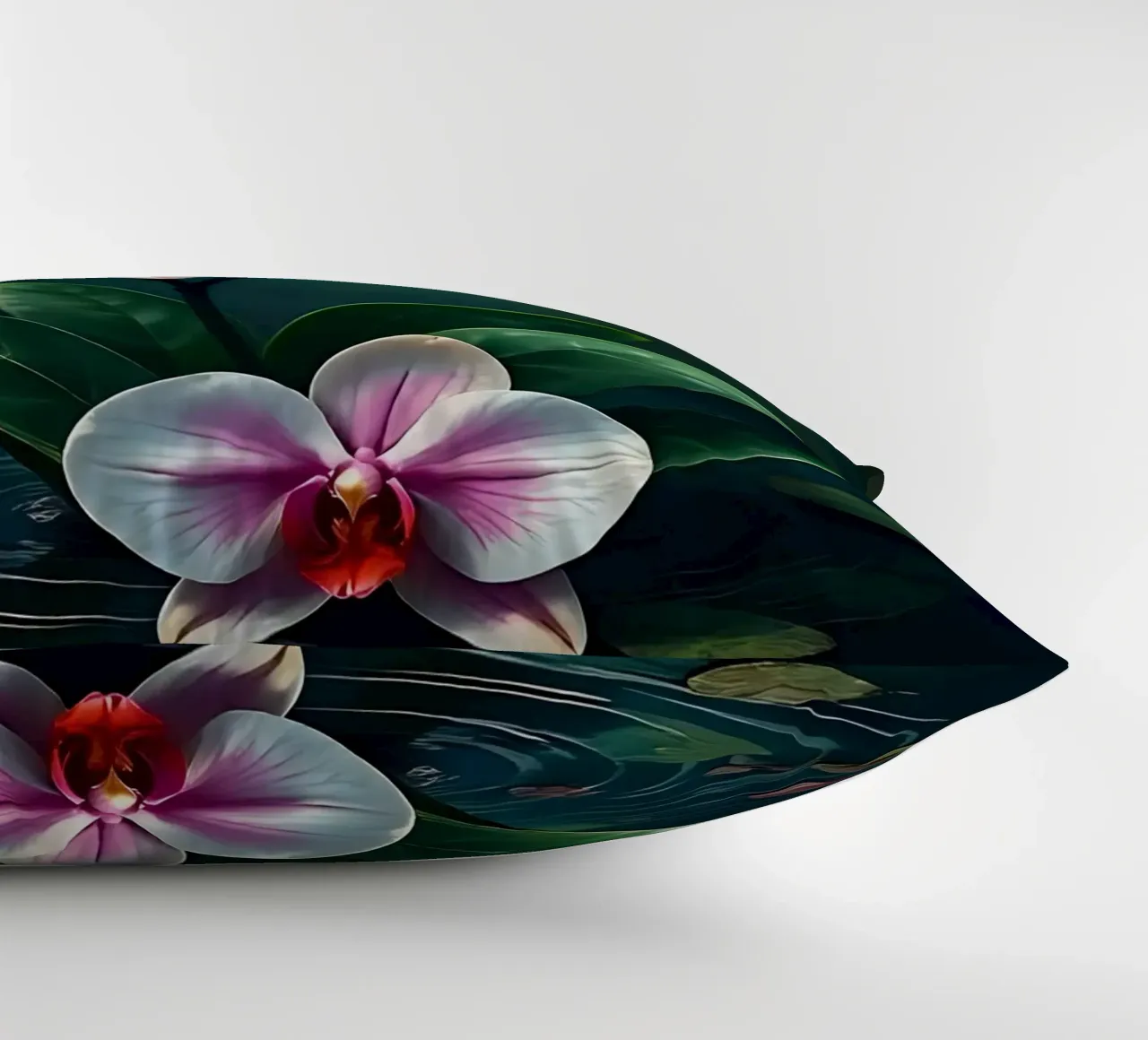 Stile_orchidea_A_4 cuscino da Farb- und Blütenzauber by LK