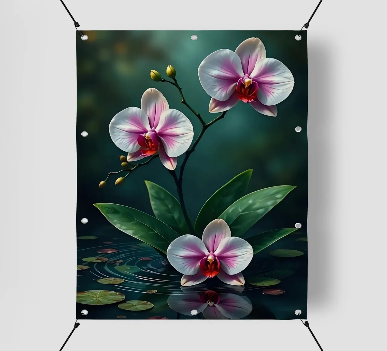 Stile_orchidea_A_4 telo in pvc da Farb- und Blütenzauber by LK