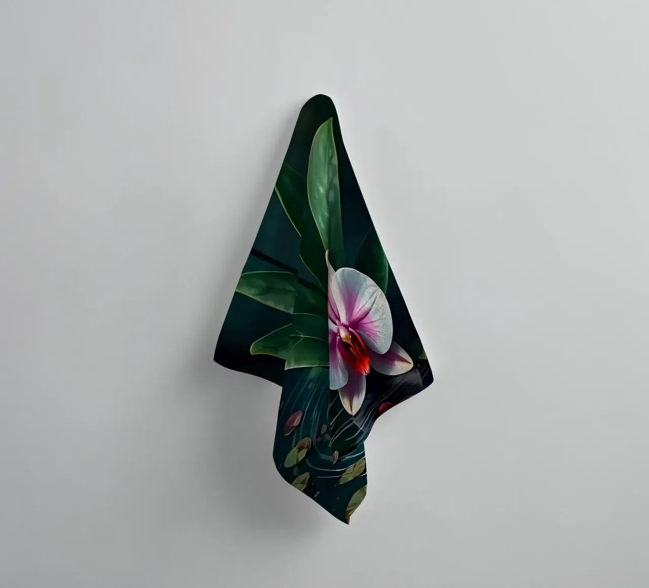Stile_orchidea_A_4 asciugamano da bagno da Farb- und Blütenzauber by LK