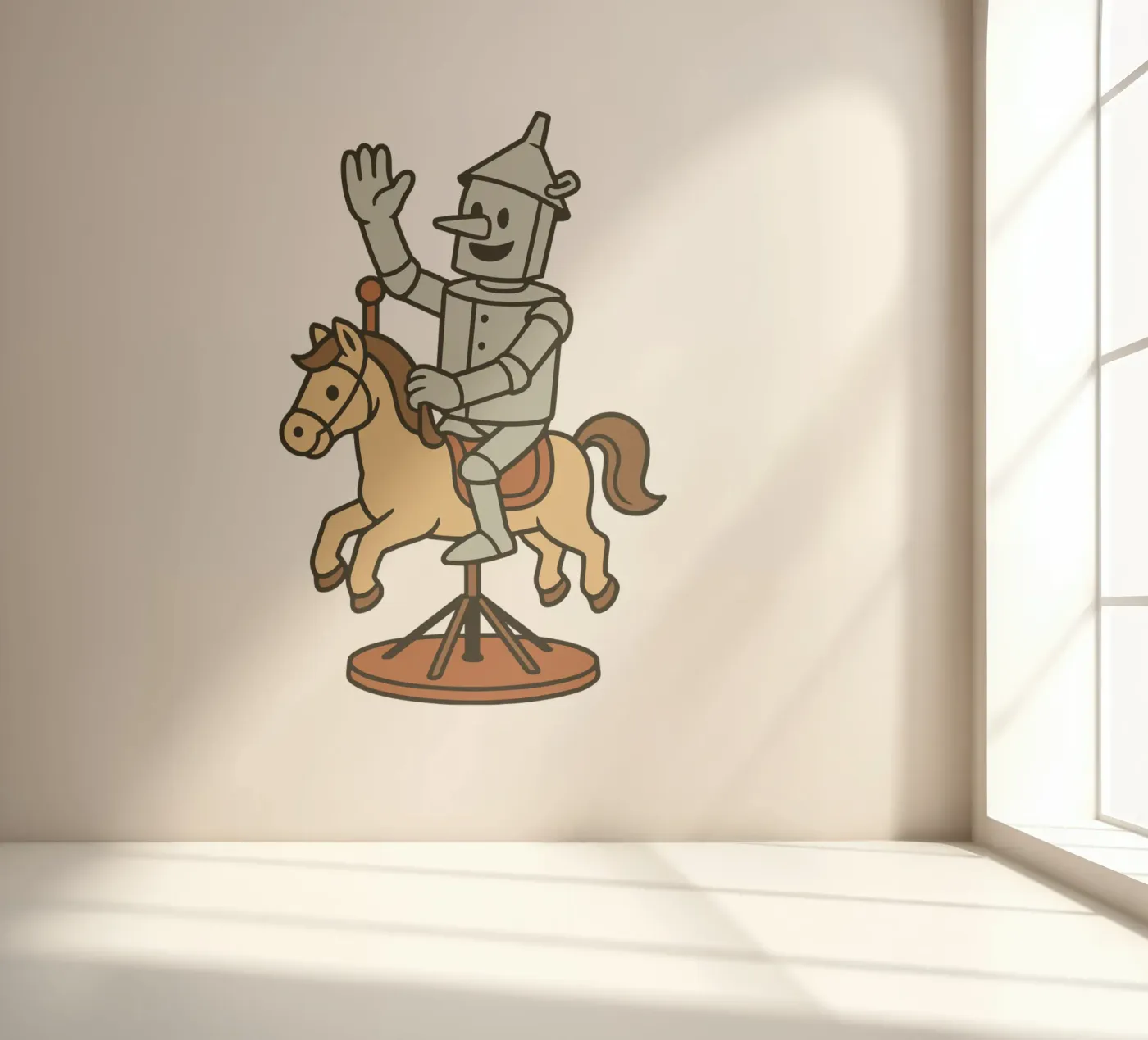 Tin man fotobehang van edsonramosart