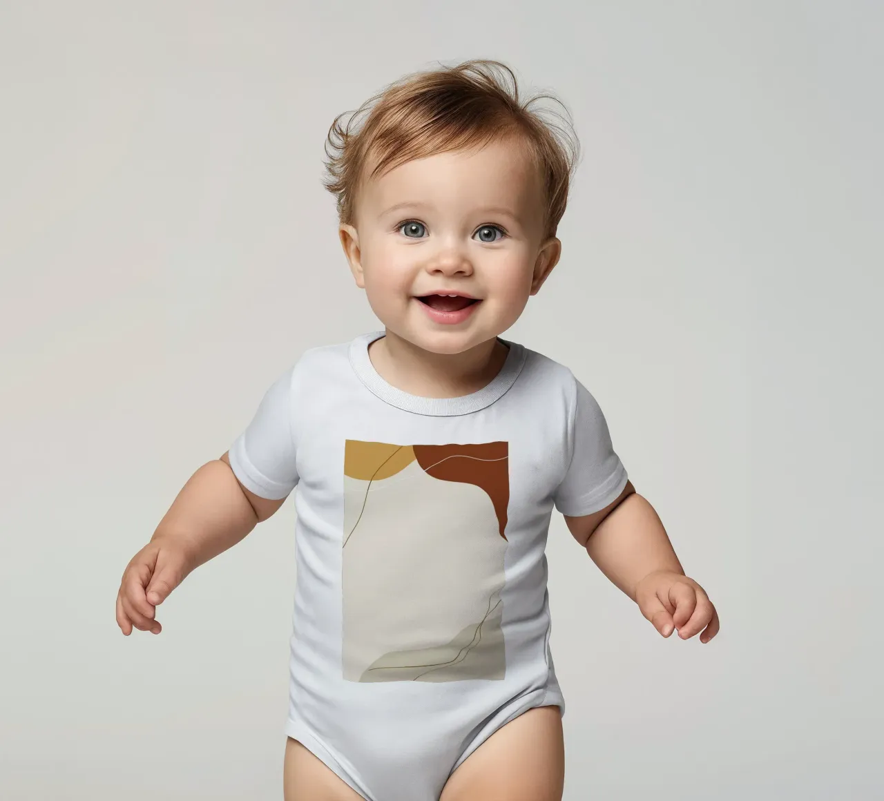 Movement 3 body neonato maniche corte da Pure