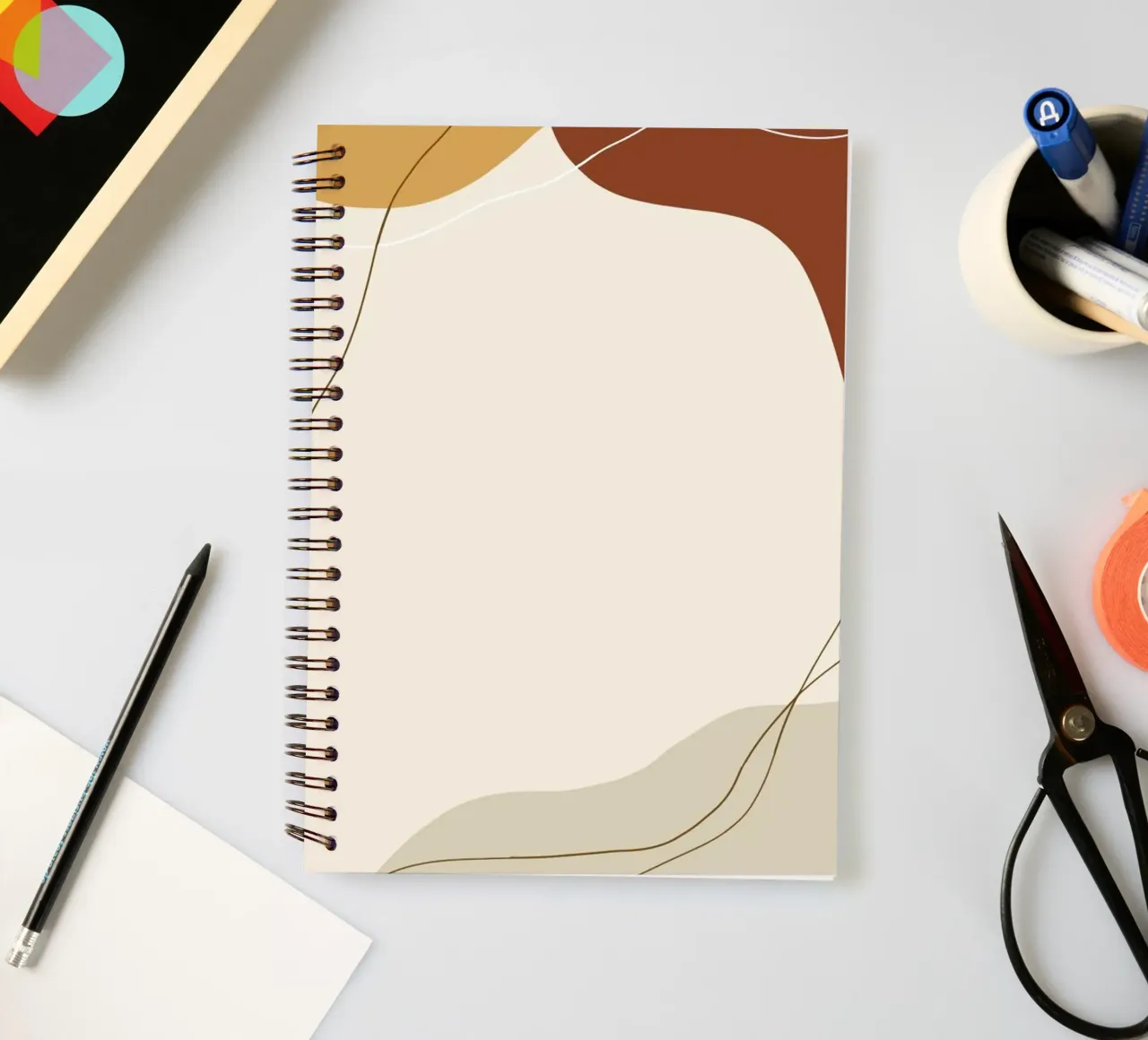 Movement 3 spiral notebook by Pure