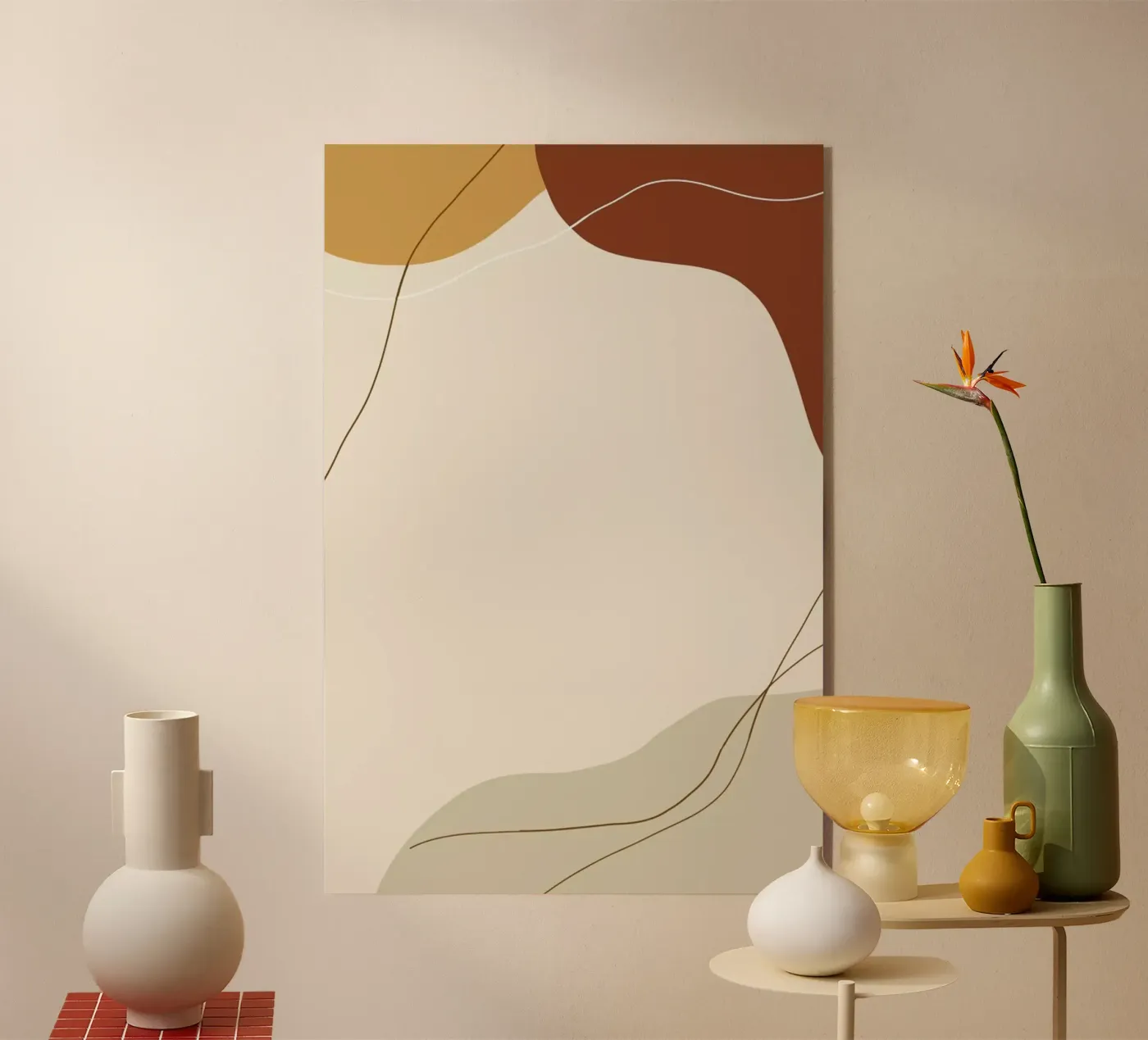 Movement 3 acryl van Pure