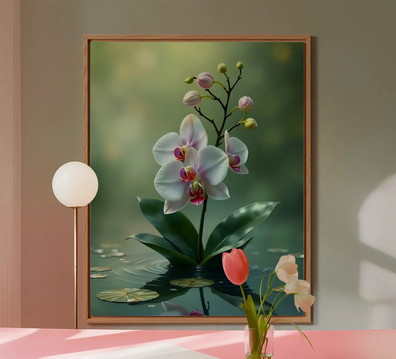 Stile_orchidea_A_5 alluminio dibond da Farb- und Blütenzauber by LK